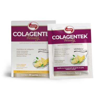Imagem de Vitafor - Colagentek Beauty - 30 Sachês - Abacaxi c/ Hortelã