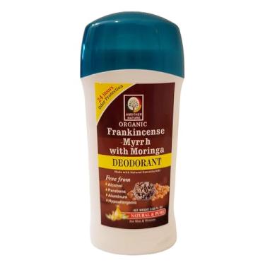 Imagem de Desodorante Hairobics Frankincense Myrrh & Moringa – Desodorante totalmente natural sem alumínio para frescor de longa duração, proteção contra odores e pele sensível – 75 g