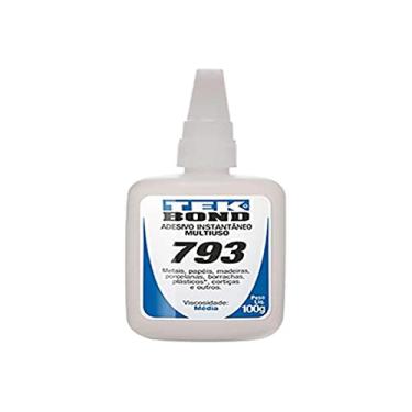 Imagem de Adesivo Instantâneo 793 100g Bico Anti-entupimento - Unidade