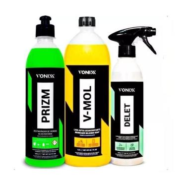 Imagem de Kit Automotivo Delet + V-mol + Prizm Vonixx