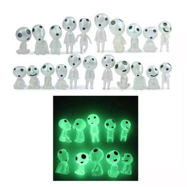 Imagem de It 10 Miniatura Bonequinho Et Elfos Brilha No Escuro Verde