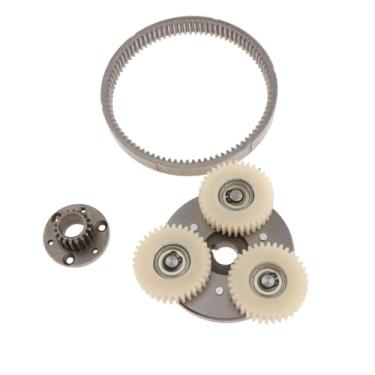 Imagem de Tachiuwa E Bike Motor Gear Bike Motor Gear Assembly Substituição Peças de reposição resistentes a baixas temperaturas Engrenagens de motor de bicicleta, Anel de Engrenagem de Nylon 47.5