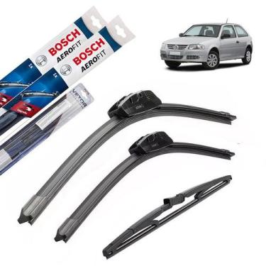 Imagem de Limpador Parabrisa Gol G3 1999 2000 2001 2002 03 + Traseira - Bosch - 