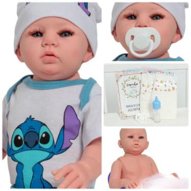Imagem de Bebê Reborn Menino Lindo Recém Nascido Com Acessórios - Cegonha Reborn