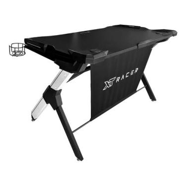 Imagem de Mesa Gamer XT Racer XTM1002 Experience Series - Preta e Prata, Preta e