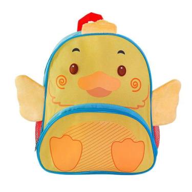 Imagem de Mochila Escolar Infantil de Alça Animais Fofos Clio Pets Varias Estamp