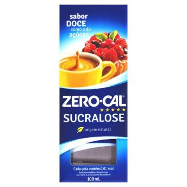 Imagem de Adoçante Zero Cal Sucralose Liquido 100ml Kit 5
