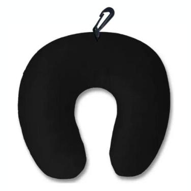 Imagem de Almofada travesseiro de pescoço apoio cervical para viagem - SOFT, Pre