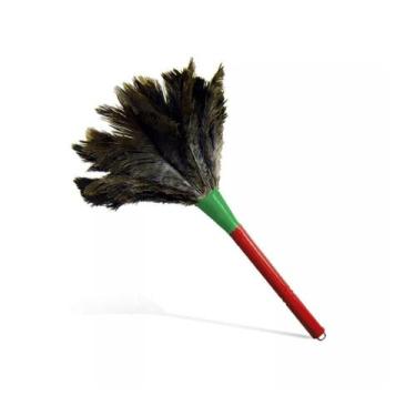 Imagem de Espanador com Plumas de Avestruz 35 Cm Duster