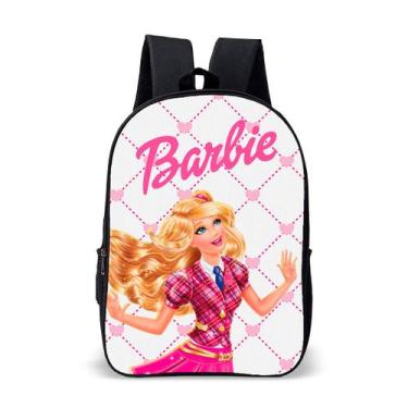 Imagem de Mochila Escolar Feminina da Menina Barbie Mundo Rosa  - Use Thuco , MS
