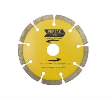 Imagem de Disco diamantado segmentado 110mm fertak tools