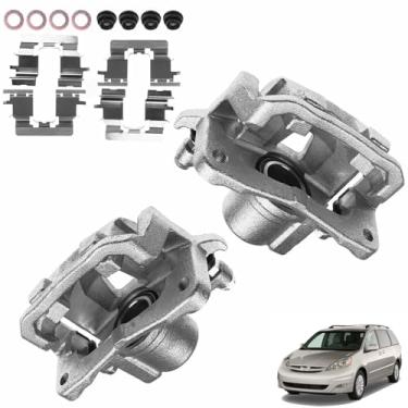 Imagem de munirater 19B2872 4772128020 19B2873 4772228010 Substituição da pinça de freio traseira esquerda e direita para Sienna 3.3L 2007-2010 Sienna 3.5L 2004-2006