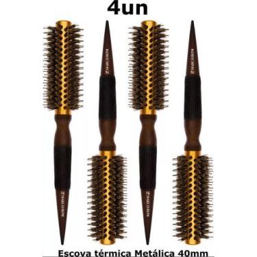 Imagem de Combo 4 un escova térmica metálica 40mm marco boni