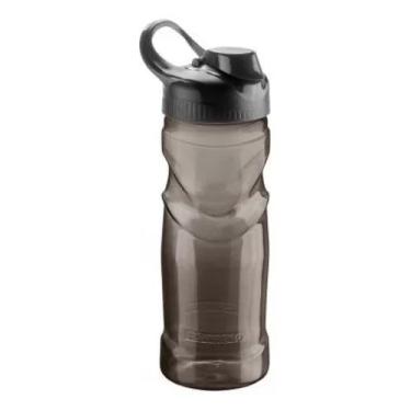 Imagem de Squeeze Sport Garrafa Esportiva 500ml Preto Translucido 22Cm - Sanremo