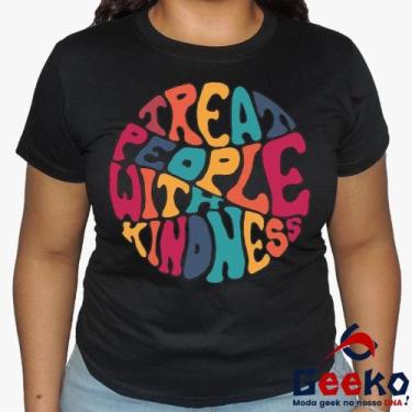 Imagem de Baby Look Harry Styles 100% Algodão - Treat People With Kindness - Pop