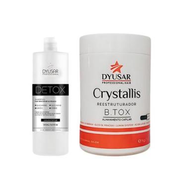 Imagem de Detox Free 500ml + B.Tox De Cristal Orgânico 1kg - Dyusar  Cosméticos