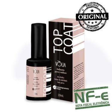 Imagem de Top Coat Volia 10ml Sem Goma Selante Uv Led Unhas Gel Fibra
