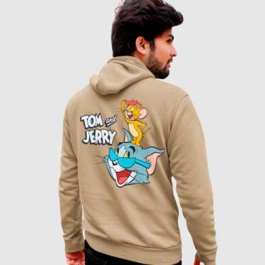 Imagem de Blusa Moletom Genuine Grit Masculina Estampada Algodão 30.1 Tom e Jerr