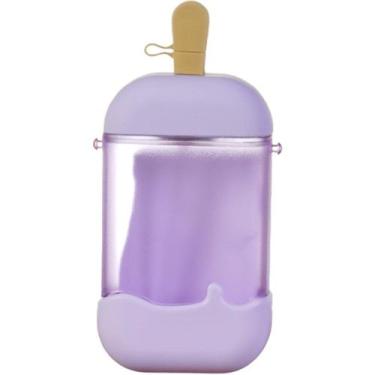 Imagem de Copo Infantil Picolé 400ml 19x8x8cm - Bene Casa, Lilás