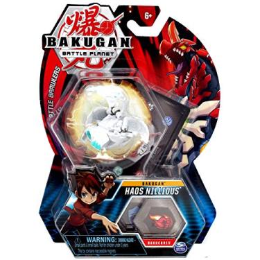 Imagem de Bakugan, Haos Nillious, 2-inch Tall Collectible Transforming Creature, for Ages 6 and Up