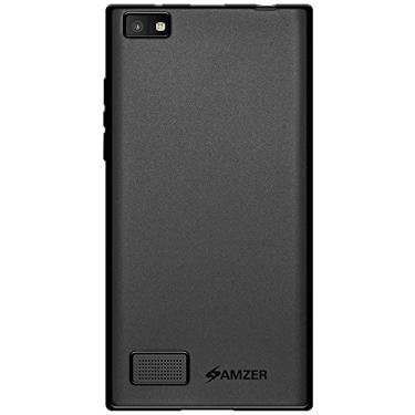 Imagem de Amzer Pudding TPU Skin Case Back Cover for BlackBerry Leap - Embalagem de varejo - Preta