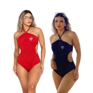 Imagem de Kit 2 Maiô com Bojo Suplex moda verão - Gringas Model