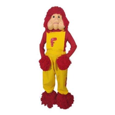 Imagem de Máscara Fofão E.v.a + Macacão+blusa+luva+pedaleira,completo. - Palhaça
