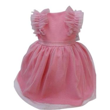 Imagem de Vestido Tule Festa Luxo Menina Verão Lessa Kids Ref 8626, TAM 2 ANOS, 