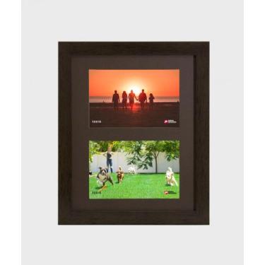Imagem de Painel Para 2 Fotos 10x15 Classic Parede/Mesa Mold. Caixa - Decorex, T