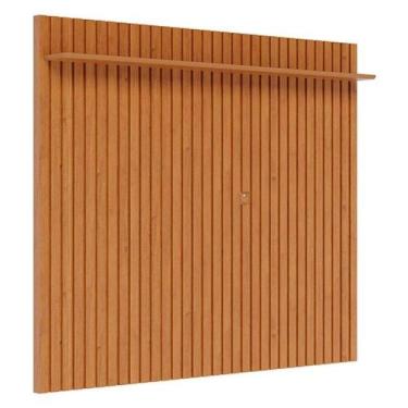 Imagem de Painel Para Tv Suspenso Ripado Loft 1.8 Nature - Imcal - IMCAL MÓVEIS