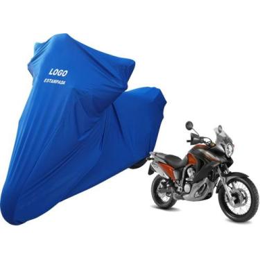 Imagem de Capa Para Moto Honda XL 700V Transalp Alta Durabilidade - Mz, Azul
