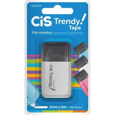 Imagem de Corretivo em fita cis trendy 5mmx6m. sertic