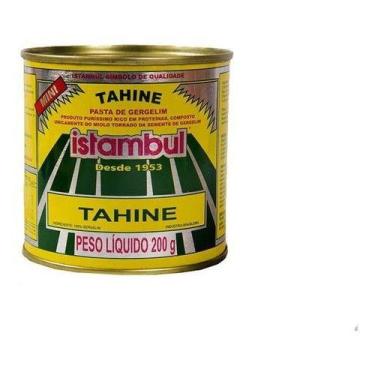 Imagem de Kit Com 4 Tahines Pasta De Gergelim Árabe 200g Istambul