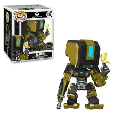 Imagem de Funko Pop 30th Blizzard Anniversary Overwatch 6' Bastion 489, amarelo