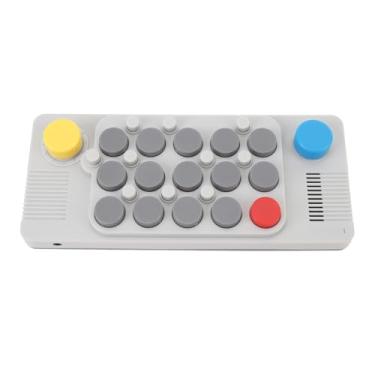 Imagem de Teclado Musical, Teclado de Música Eletrônica Portátil Recarregável Com Entrada para Fone de Ouvido de 3,5 Mm, Brinquedo de Piano de órgão Multifuncional Com Adesivos para