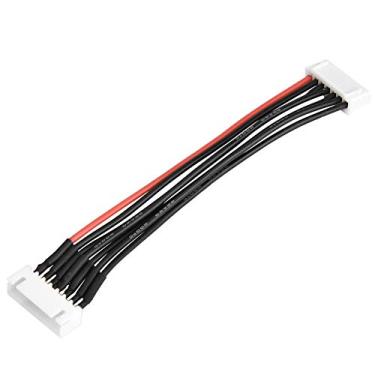 Imagem de Cabo do Carregador de Equilíbrio 2 6s, Cabo do Plugue do Carregador de Equilíbrio de Bateria 2s 3s 4s 6s LiPo/conector 22AWG 100mm Cabo Balanceador (6S)