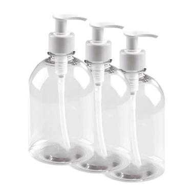 Imagem de Saboneteira Dispenser Sabonete Ou Álcool Gel Kit 3