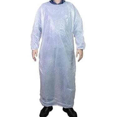 Imagem de 25 Unidades Avental Capa Descartável Punho C/Elástico