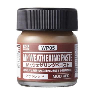 Imagem de Tinta Mr Weathering Paste Mud Red Gunze WP05