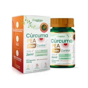 Imagem de Cúrcuma PEA Pain Control Life Option | Suporte ao Controle de Inflamações e Dores