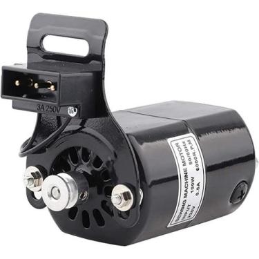 Imagem de Motor Máquina  Doméstico+kit,Completo 110/220 Preto - Fox, 110V