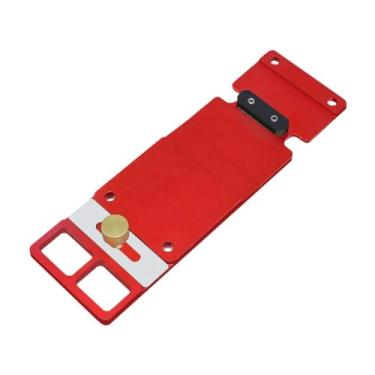 Imagem de Baoblaze Guia de rastreamento de 90 graus ângulo de parada para desktop posicionamento limitador câmara auxiliar de madeira projetos de bricolage