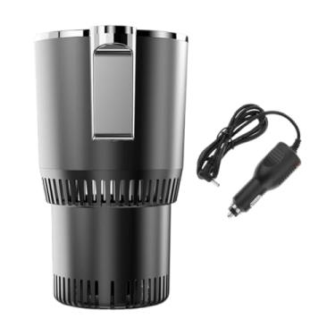 Imagem de YWJLQH Copo mais quente do caro Cooler mais refrigerador, Digital Display Tumbler Portador de carros de carros para viagens Viagem de caminhão Viagem de