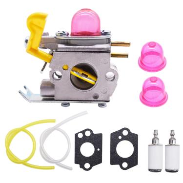 Imagem de Carburador SST25 Featherlite com kit de linha de combustível para alimentador de ervas de Poulan FL20 FL20C FL23 FL25 FL26 FX26 MX550P 1500 P2500 P3500 P4500 XT260 XT700 TE475 SST25C Craftsman Trimmer C1U-W18 530-071822