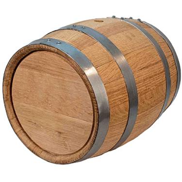 Imagem de THOUSAND OAKS BARREL Barril De Carvalho De 2,5 Galões - Barril De Uísque De Madeira Barril De Vinho (10 Litros) Para O Cervejeiro Caseiro, Destilador, Produtor De Vinho - Novos Barris De Carvalho Am