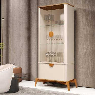 Imagem de Cristaleira 2 Portas Juazeiro Off White Nature