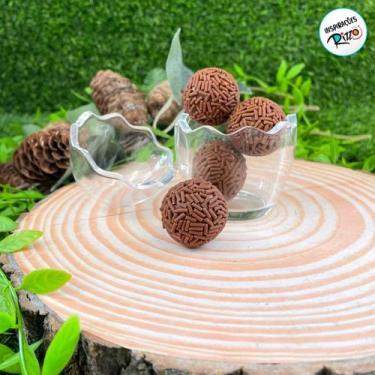 Imagem de Ovo de Decorativo de Páscoa de Vidro com Tampa - 11,5cm - 1 unidade - 