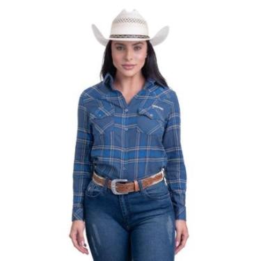 Imagem de CAMISA FEMININA MANGA LONGA TEXAS FARM - DIRECTION - CAF127 - XADREZ-Feminino