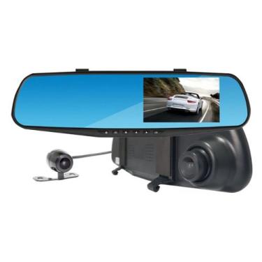 Imagem de Espelho Retrovisor Roadstar Com Camera Frontal/Re - Rs-510Br - ROADSTA
