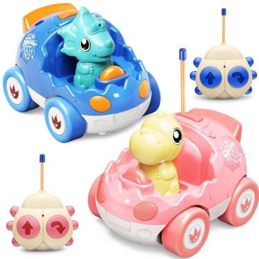 Imagem de Pacote de 2 brinquedos de carro com controle remoto Kidz do para meninas de 2 a 4 anos